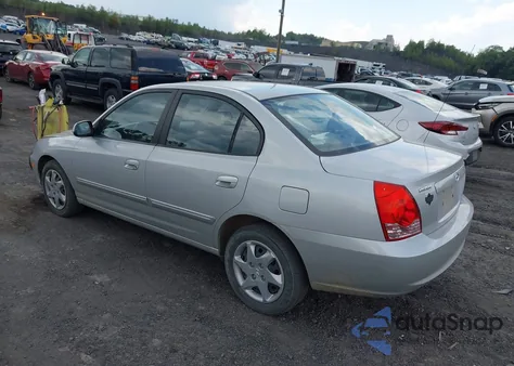2004 Hyundai Elantra Gls/Gt from USA, damaged, VIN KMHDN46D34U885616